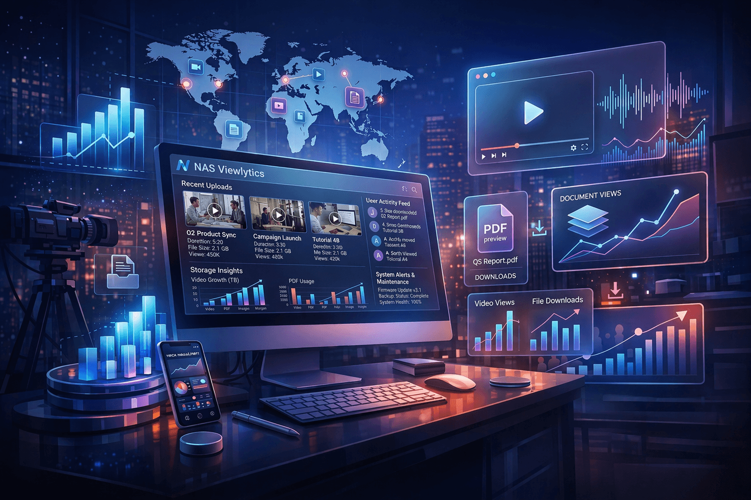 Video Analytics Dashboard